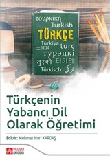 Türkçenin Yabancı Dil Olarak Öğretimi