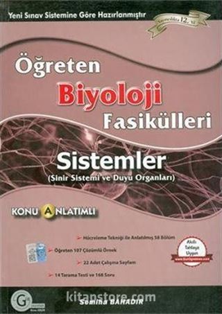 Gür Öğreten Biyoloji Fasikülleri Sistemler Sinir Sistemi ve Duyu Organları