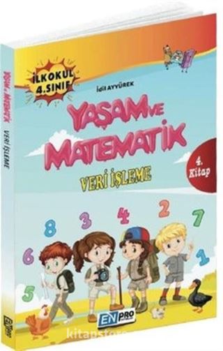 İlkokul 4. Sınıf 4. Kitap Veri İşleme Yaşam ve Matematik