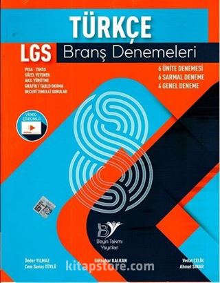 8. Sınıf LGS Türkçe Branş Denemeleri