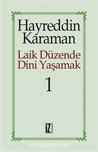 Laik Düzende Dini Yaşamak 1