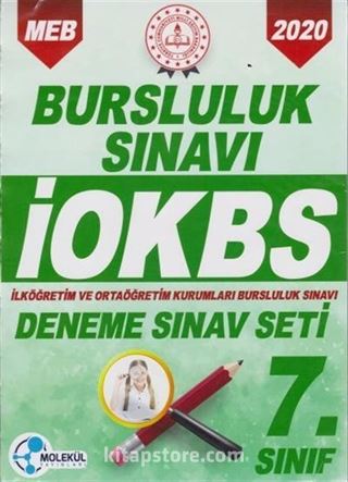 7. Sınıf Bursluluk Sınavı İOKBS Deneme Sınav Seti