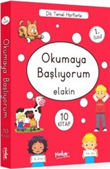 1. Sınıf Okumaya Başlıyorum (10 Kitaplık Set - ELAKİN)