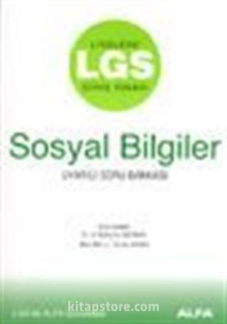 LGS Giriş Sınavı Sosyal Bilgiler Uyarılı Soru Bankası