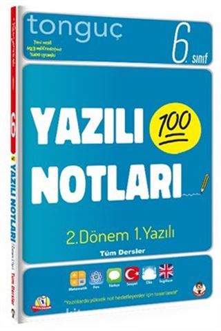 6. Sınıf Yazılı Notları Tüm Dersler 2. Dönem 1. Yazılı