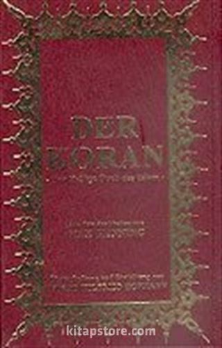 Der Koran (Almanca Orta Boy Şamuha Ciltli)