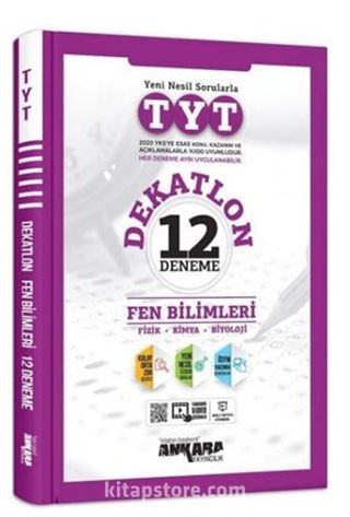 TYT Dekatlon Fen Bilimleri 12 Deneme Sınavı