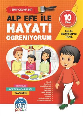 Alp Efe ile Hayatı Öğreniyorum Okuma Seti İlkokul 1. Sınıf