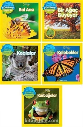 National Geographic Kids Dünyamızı Keşfedin Seti (5 Kitap)