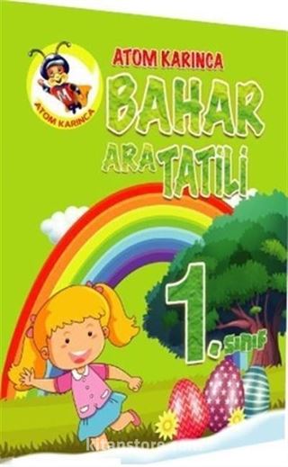 Atom Karınca 1. Sınıf Bahar Ara Tatili Kitabı