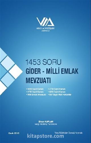 1453 Soru Gider - Milli Emlak Mevzuatı