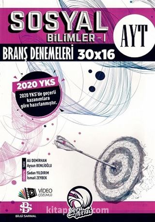 AYT Sosyal Bilimler 1 30x16 Branş Denemeleri