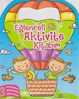 Eğlenceli Aktivite Kitabım - 3 Pembe