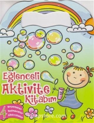 Eğlenceli Aktivite Kitabım - 4 Pembe