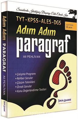 KPSS ALES DGS TYT Adım Adım Paragraf