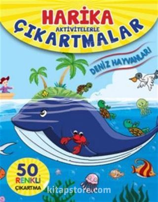 Harika Aktivitelerle Çıkartmalar / Deniz Hayvanları