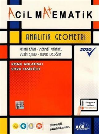 Acil Matematik Analitik Geometri Konu Anlatımlı Soru Fasikülü