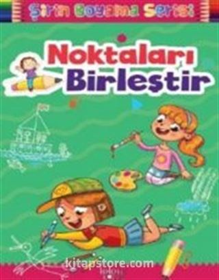 Noktaları Birleştir - Şirin Boyama Serisi