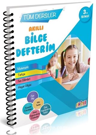 3. Sınıf Tüm Dersler Akıllı Bilge Defterim