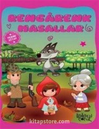 Pembe Kitap - Rengarenk Masallar