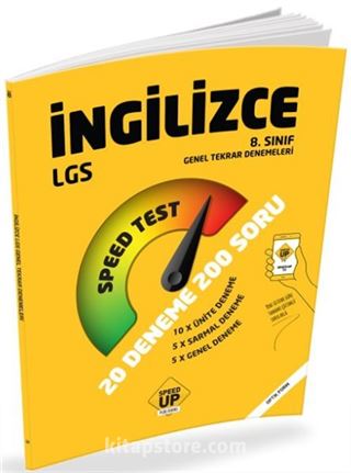 8. Sınıf LGS Speed Test 20 Deneme 200 Soru