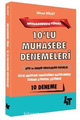 10'lu Muhasebe Denemeleri