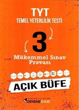 TYT Açık Büfe 3 Mükemmel Sınav Provası