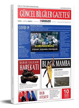 2020 Güncel Bilgiler Gazetesi KPSS ve Tüm Kurum Sınavları İçin