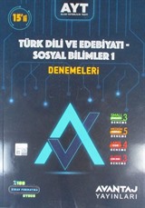 AYT 15'li Türk Dili ve Edebiyatı - Sosyal Bilimler 1 Denemeri