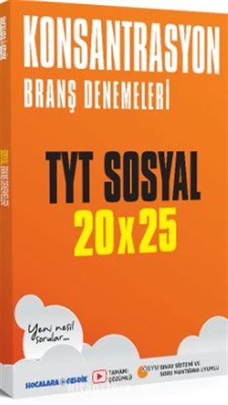 TYT Sosyal - Konsantrasyon Branş Denemeleri