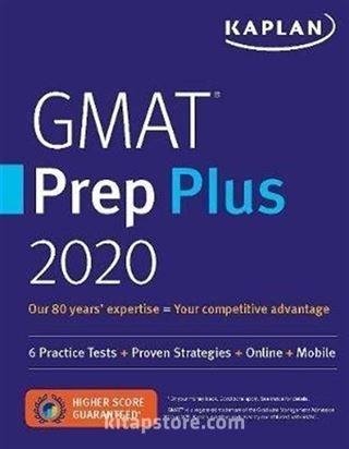 GMAT Prep Plus 2020 : 6 Practice Tests + Proven Strategies + Online + Mobile