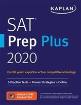 SAT Prep Plus 2020 : 5 Practice Tests + Proven Strategies + Online