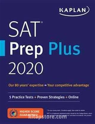 SAT Prep Plus 2020 : 5 Practice Tests + Proven Strategies + Online