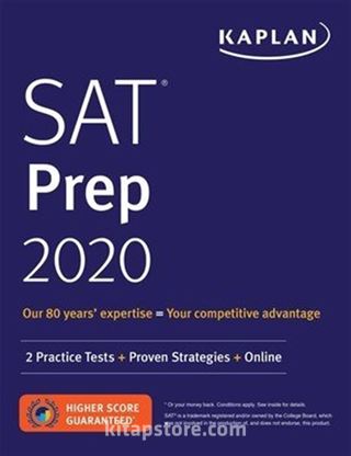 SAT Prep 2020 : 2 Practice Tests + Proven Strategies + Online