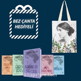 Virginia Woolf Seti (5 Kitap) - Bez Çanta Hediyeli