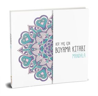 Her Yaş için Çek Kopart Boyama Kitabı / Mandala