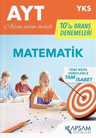 AYT Matematik 10'lu Deneme Seti