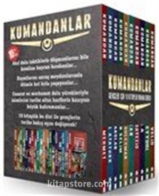 Kumandanlar Seti (10 Kitap Takım Kutulu)