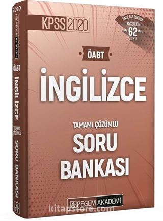 2020 KPSS ÖABT İngilizce Tamamı Çözümlü Soru Bankası