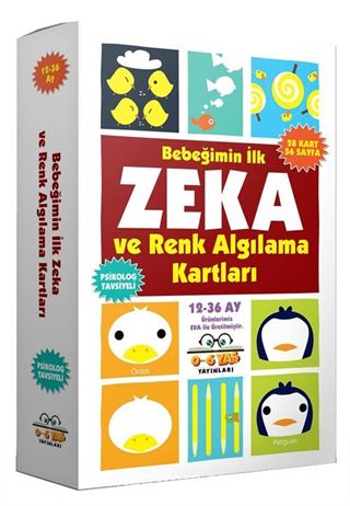 Bebeğimin İlk Zeka ve Renk Algılama Kartları (12-36 Ay)