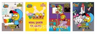 Kral Şakir Boyama Seti (4 Kitap)