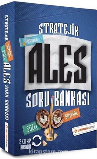 ALES Sözel Sayısal Bölüm Stratejik Çözümlü Soru Bankası