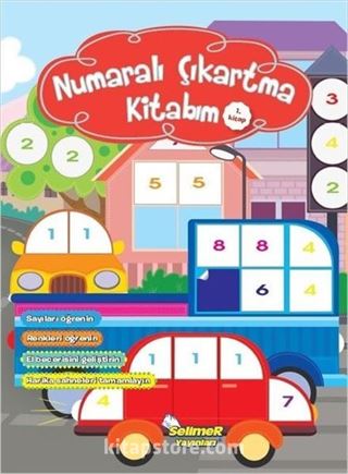 Numaralı Çıkartma Kitabım 1.Kitap