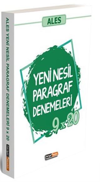 2020 ALES 9x20 Yeni Nesil Paragraf Denemeleri