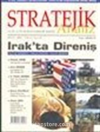 Stratejik Analiz / Sayı:41 / Eylül 2003 Uluslararası İlişkiler Dergisi Cilt 4000