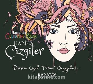 Mandala Colouring Relax Harika Çizgiler