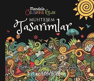 Mandala Colouring Relax Muhteşem Tasarımlar