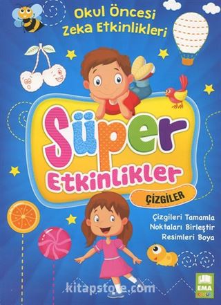 Süper Etkinlikler Çizgileri Tamamla