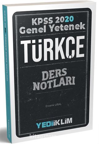 2020 KPSS Genel Yetenek Türkçe Ders Notları