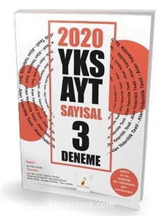 2020 YKS AYT Sayısal 3 Deneme Sınavı